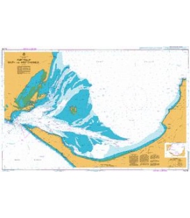 British Admiralty Australian Nautical Chart AUS 158 Port Phillip South and West Channels