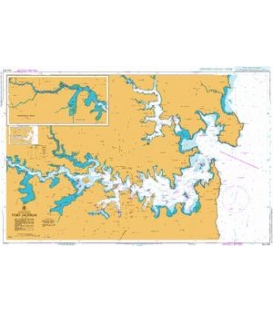 British Admiralty Australian Nautical Chart AUS200 Port Jackson