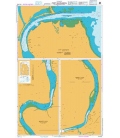British Admiralty Australian Nautical Chart AUS242 Port Bundaberg Including Burnett River
