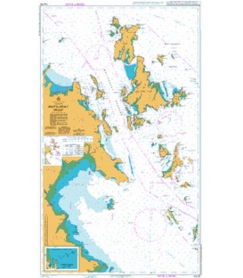 British Admiralty Australian Nautical Chart AUS252 Whitsunday Group
