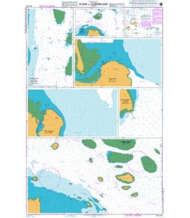 British Admiralty Australian Nautical Chart AUS270 Plans in Queensland (sheet 2)
