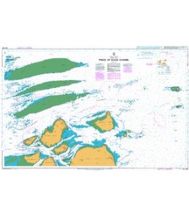 British Admiralty Australian Nautical Chart AUS 293 Prince of Wales Channel