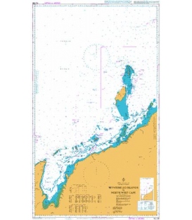 British Admiralty Australian Nautical Chart 328 Montebello Islands to North West Cape