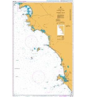British Admiralty Australian Nautical Chart Streaky Bay to Whidbey Isles