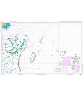 British Admiralty Australian Nautical Chart 377 Bligh Entrance to Eastern Fields