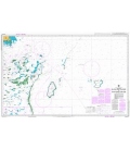 British Admiralty Australian Nautical Chart 377 Bligh Entrance to Eastern Fields