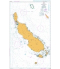 British Admiralty Australian Nautical Chart AUS399 Bougainville Island