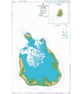 British Admiralty Australian Nautical Chart A607 South Keeling