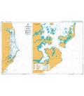 British Admiralty Australian Nautical Chart AUS646 Approaches to Madang