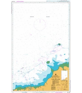 British Admiralty Australian Nautical Chart 739 Bedout Islet to Port Hedland