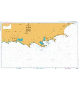 British Admiralty Australian Nautical Chart AUS 759 Point Hillier to Bald Island