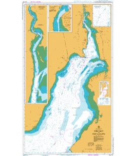 British Admiralty Australian Nautical Chart AUS 778 Point Riley to Port Augusta