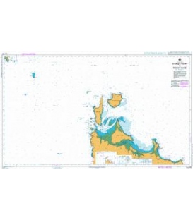 British Admiralty Australian Nautical Chart AUS 790 Stokes Point to Rocky Cape